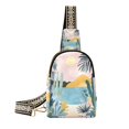 thumbnail image 1 of FORMRS Womens Crossbody Sling Bag Travel Daypack Shoulder Chest Backpack, Boho Style Sun, 1 of 7