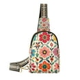 thumbnail image 1 of FORMRS Womens Crossbody Sling Bag Travel Daypack Shoulder Chest Backpack, Colorful Flowers, 1 of 7