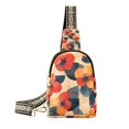 thumbnail image 1 of FORMRS Womens Crossbody Sling Bag Travel Daypack Shoulder Chest Backpack, Flowers Pattern, 1 of 7