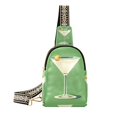 thumbnail image 1 of FORMRS Womens Crossbody Sling Bag Travel Daypack Shoulder Chest Backpack, Green Lemon Juice, 1 of 7