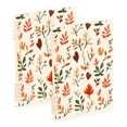 thumbnail image 1 of FORMRS 1-Subject Spiral Notebook 8" x 5" College Ruled 60 Refillable Sheet A5 Hard Cover, Autumn Leaves, 1 of 7