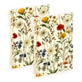 thumbnail image 1 of FORMRS 1-Subject Spiral Notebook 8" x 5" College Ruled 60 Refillable Sheet A5 Hard Cover, Beige Floral, 1 of 7