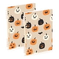 thumbnail image 1 of FORMRS 1-Subject Spiral Notebook 8" x 5" College Ruled 60 Refillable Sheet, Beige Halloween Pumpkin, 1 of 7