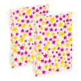 thumbnail image 1 of FORMRS 1-Subject Spiral Notebook 8" x 5" College Ruled 60 Refillable Sheet A5 Hard Cover, Beige Stars, 1 of 7