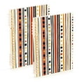 thumbnail image 1 of FORMRS 1-Subject Spiral Notebook 8" x 5" College Ruled 60 Refillable Sheet A5 Hard Cover, Brown Abstract Dots, 1 of 7