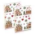 thumbnail image 1 of FORMRS 1-Subject Spiral Notebook 8" x 5" College Ruled 60 Refillable Sheet A5 Hard Cover, Brown Nordic Christmas, 1 of 7