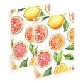 thumbnail image 1 of FORMRS 1-Subject Spiral Notebook 8" x 5" College Ruled 60 Refillable Sheet A5 Hard Cover, Candy Orange, 1 of 7