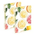thumbnail image 1 of FORMRS 1-Subject Spiral Notebook 8" x 5" College Ruled 60 Refillable Sheet, Grapefruit Slices, 1 of 7