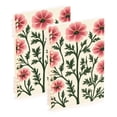 thumbnail image 1 of FORMRS 1-Subject Spiral Notebook 8" x 5" College Ruled 60 Refillable Sheet A5 Hard Cover, Light Pink Flowers, 1 of 7