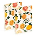thumbnail image 1 of FORMRS 1-Subject Spiral Notebook 8" x 5" College Ruled 60 Refillable Sheet A5 Hard Cover, Orange Slices, 1 of 7