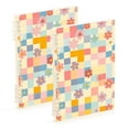 thumbnail image 1 of FORMRS 1-Subject Spiral Notebook 8" x 5" College Ruled 60 Refillable Sheet A5 Hard Cover, Pink Floral, 1 of 7