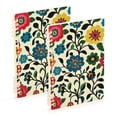 thumbnail image 1 of FORMRS 1-Subject Spiral Notebook 8" x 5" College Ruled 60 Refillable Sheet, Vibrant Floral, 1 of 7