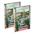 thumbnail image 1 of FORMRS 1-Subject Spiral Notebook 8" x 5" College Ruled 60 Refillable Sheet A5 Hard Cover, Window Plants, 1 of 7
