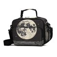 thumbnail image 1 of FORMRS Student Insulated Lunch Bag with Shoulder Strap Reusable Cooler Box for School, Beige Moon, 1 of 9