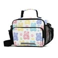 thumbnail image 1 of FORMRS Student Insulated Lunch Bag with Shoulder Strap Reusable Cooler Box for School, Colorful Gummy Bears Pattern, 1 of 9