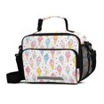 thumbnail image 1 of FORMRS Student Insulated Lunch Bag with Shoulder Strap Reusable Cooler Box for School, Colorful Ice Cream Pattern, 1 of 9