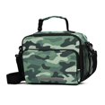 thumbnail image 1 of FORMRS Student Lunch Bag Insulated Reusable Cooler Box with Zipper Pockets, Forest Camouflage Pattern, 1 of 9