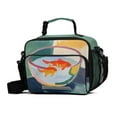 thumbnail image 1 of FORMRS Student Lunch Bag Insulated Reusable Cooler Box with Zipper Pockets, Goldfish Bowl, 1 of 9