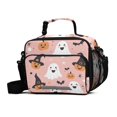 thumbnail image 1 of FORMRS Student Lunch Bag Insulated Reusable Cooler Box with Zipper Pockets, Pastel Pink Halloween, 1 of 9