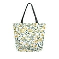 thumbnail image 1 of FORMRS Womens Canvas Tote Bag with Zipper Inner Pocket Shoulder Handbag, Autumn Greenery, 1 of 7