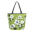 thumbnail image 1 of FORMRS Womens Canvas Tote Bag with Zipper Inner Pocket Shoulder Handbag, Retro Floral, 1 of 7