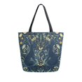 thumbnail image 1 of FORMRS Womens Canvas Tote Bag with Zipper Inner Pocket Shoulder Handbag, Shadowy Forest Pattern, 1 of 7