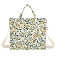 thumbnail image 1 of FORMRS Womens Corduroy Tote Bag Crossbody Shoulder Handbag with Pocket, Autumn Greenery, 1 of 7