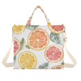 thumbnail image 1 of FORMRS Womens Corduroy Tote Bag Crossbody Shoulder Handbag with Pocket, Candy Grapefruit Slices, 1 of 7