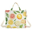 thumbnail image 1 of FORMRS Womens Corduroy Tote Bag Crossbody Shoulder Handbag with Pocket, Candy Lemon, 1 of 7