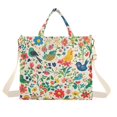 thumbnail image 1 of FORMRS Womens Corduroy Tote Bag Crossbody Shoulder Handbag with Pocket, Cartoon Animals, 1 of 7
