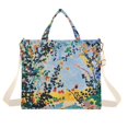 thumbnail image 1 of FORMRS Womens Corduroy Tote Bag Crossbody Shoulder Handbag with Pocket, Colorful Leaves, 1 of 7