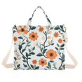 thumbnail image 1 of FORMRS Womens Corduroy Tote Bag Crossbody Shoulder Handbag with Pocket, Flowers Pattern, 1 of 7