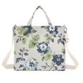 thumbnail image 1 of FORMRS Womens Corduroy Tote Bag Crossbody Shoulder Handbag with Pocket, Light Floral Pattern, 1 of 7