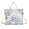 thumbnail image 1 of FORMRS Womens Corduroy Tote Bag Crossbody Shoulder Handbag with Pocket, Pastel Flower Pattern, 1 of 7