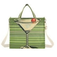 thumbnail image 1 of FORMRS Womens Corduroy Tote Bag Crossbody Shoulder Handbag with Pocket, Red Martini, 1 of 7