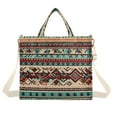 thumbnail image 1 of FORMRS Womens Corduroy Tote Bag Crossbody Shoulder Handbag with Pocket, Tribal Art, 1 of 7