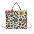 thumbnail image 1 of FORMRS Womens Corduroy Tote Bag Crossbody Shoulder Handbag with Pocket, Vibrant Floral, 1 of 7