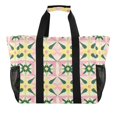 thumbnail image 1 of FORMRS Tote Bag for Women Large Capacity Canvas Travel Foldable Carry On Shopping Handbag, Yellow Symmetrical Stars, 1 of 8
