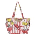 thumbnail image 1 of FORMRS Tote Bag for Women Quilted Large Capacity Travel Work Carry On Shoulder Handbag, Red Lobster, 1 of 7