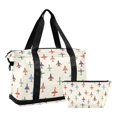 FORMRS Travel Duffel Bag with Shoes Compartment Expandable Carry-on ...