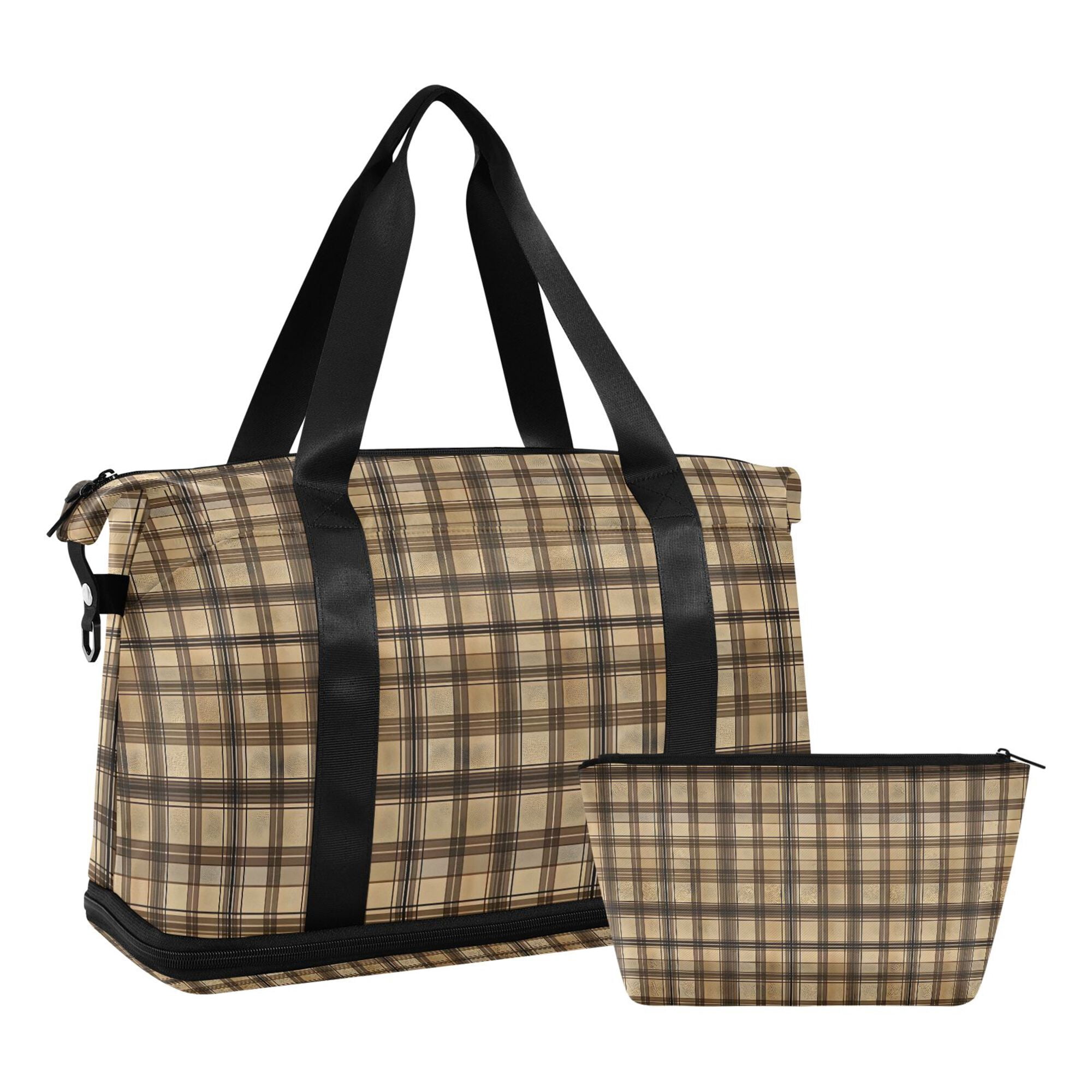 FORMRS Travel Duffel Bag with Shoes Compartment Expandable Carry-on ...