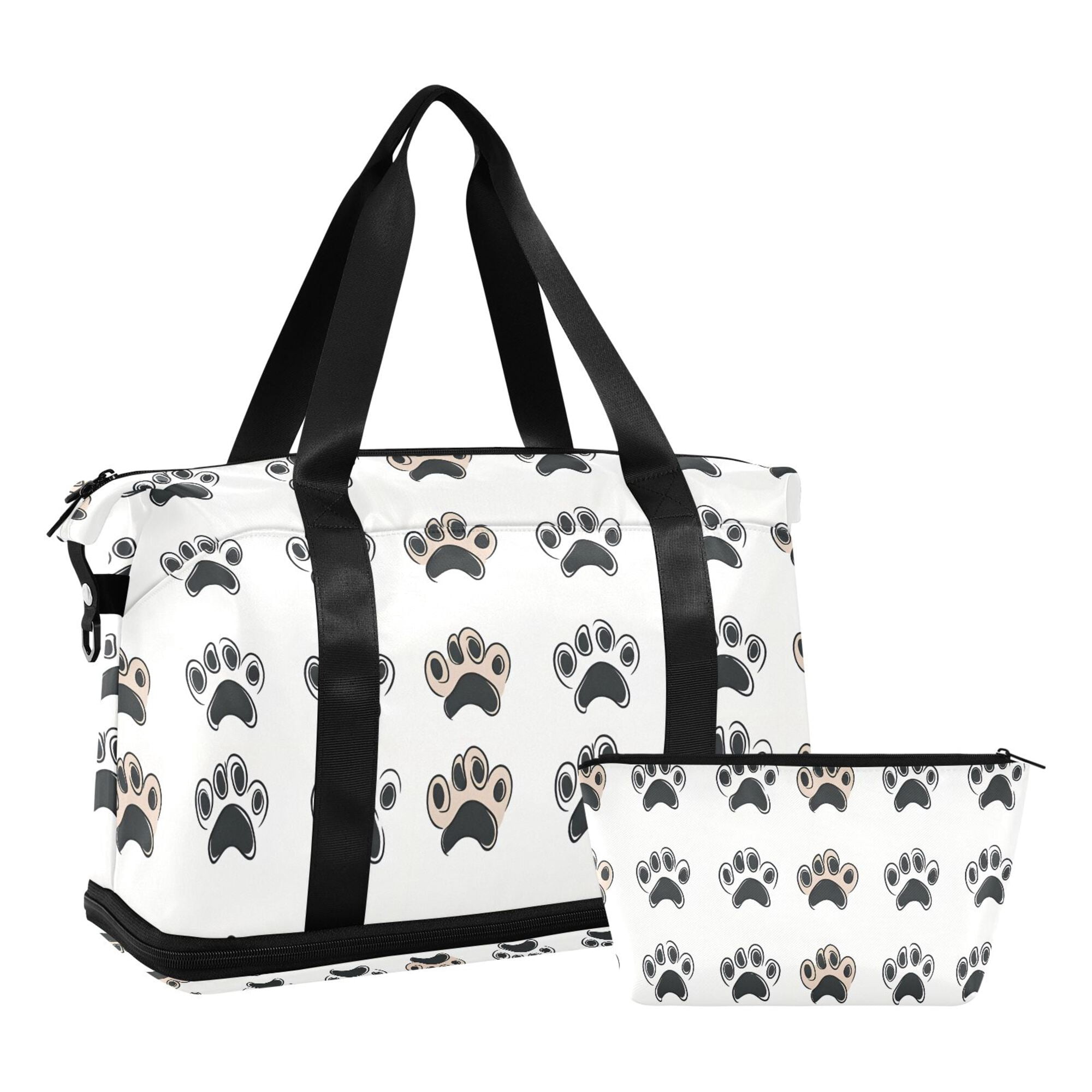 Boote Cartoon FORMRS Travel Duffel Bag with Shoes Compartment Expandable Carry-on ...