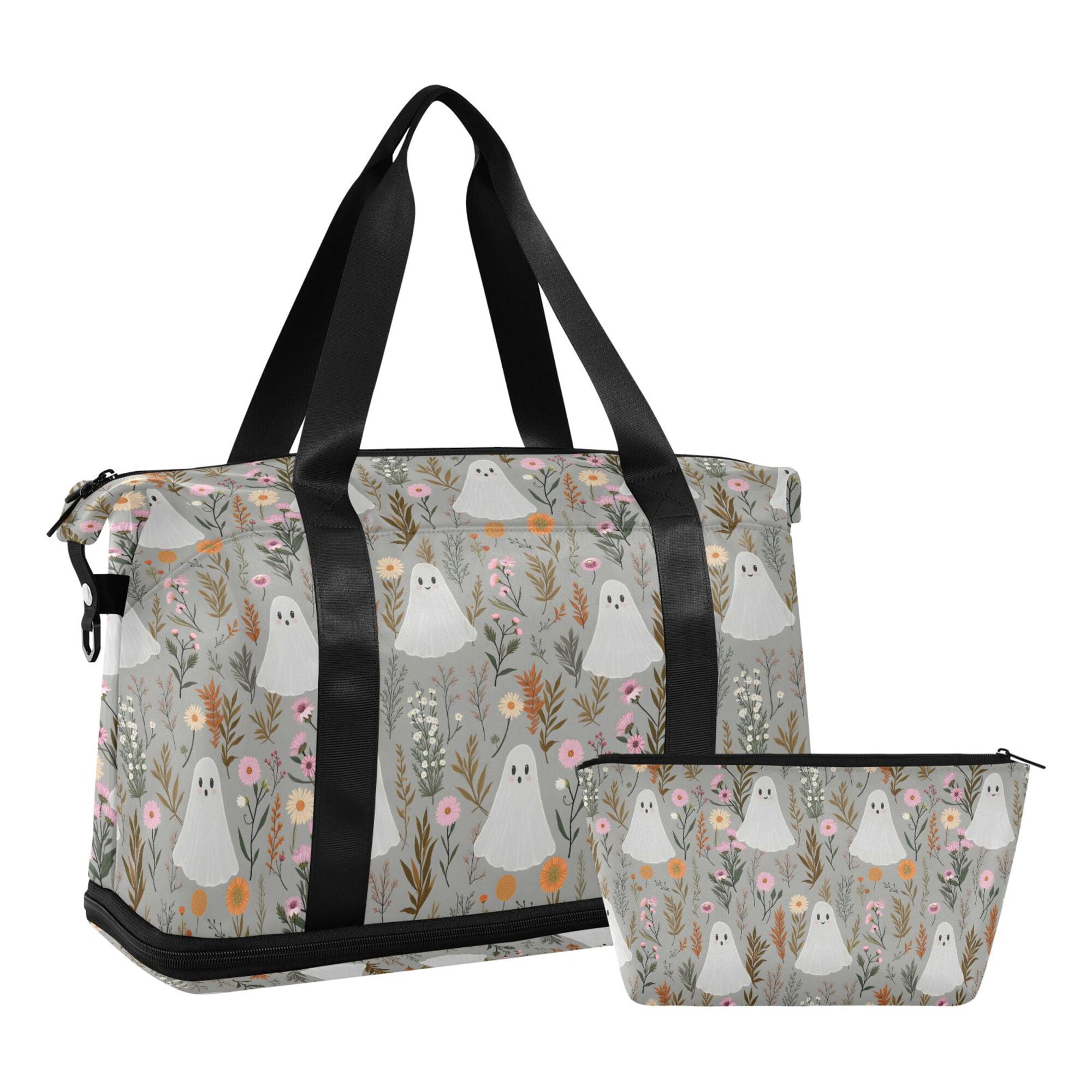 FORMRS Travel Duffel Bag with Shoes Compartment Expandable Carry-on ...