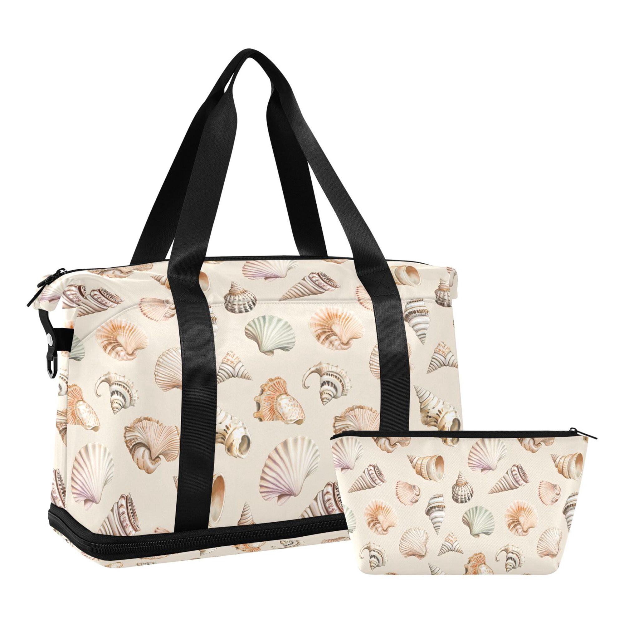 FORMRS Travel Duffel Bag with Shoes Compartment Expandable Carry-on ...