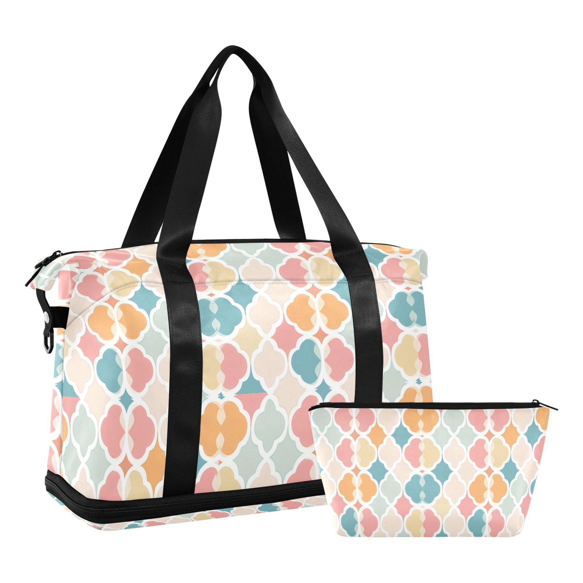 FORMRS Travel Duffel Bag with Shoes Compartment Expandable Carry-on ...