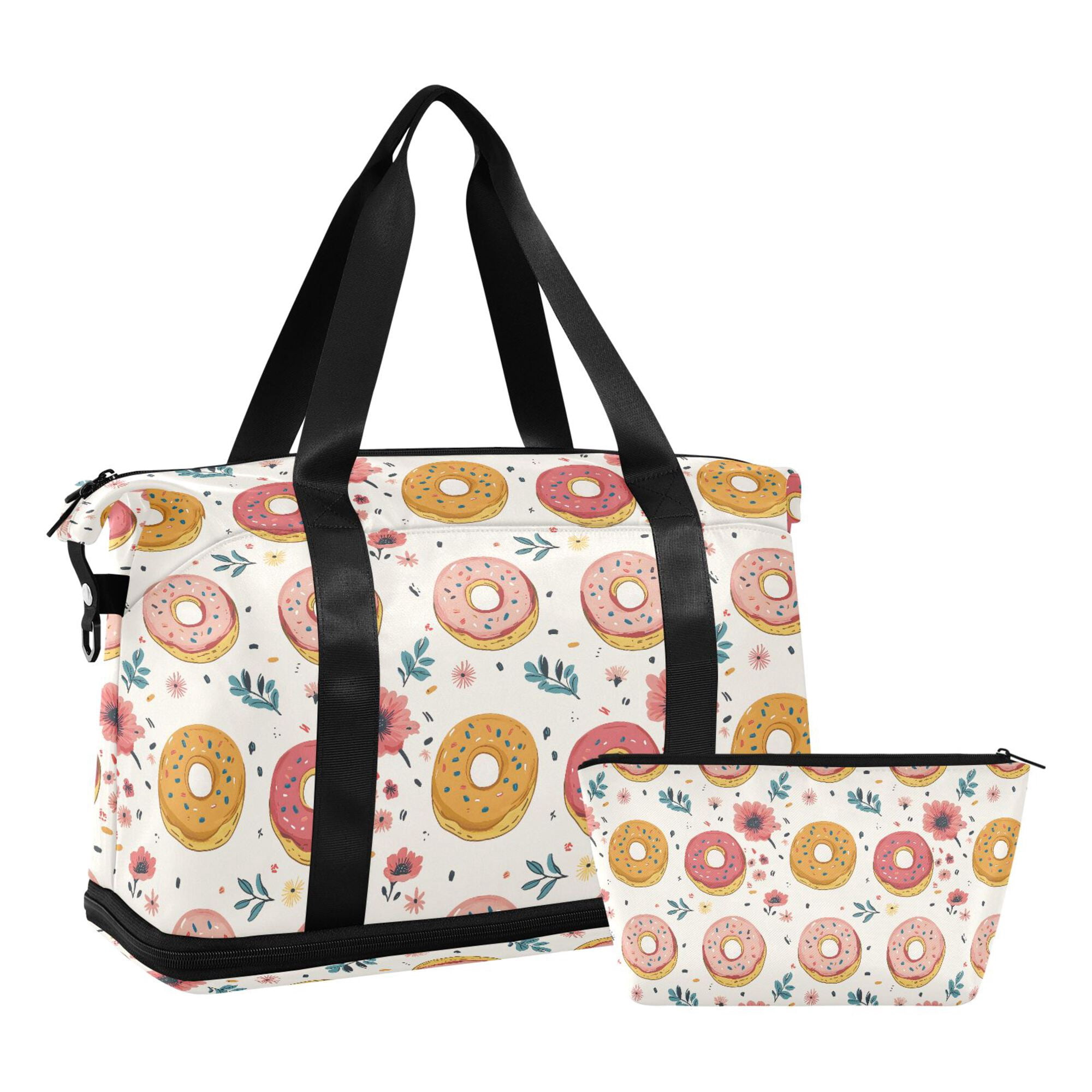 FORMRS Travel Duffel Bag with Shoes Compartment Expandable Carry-on ...