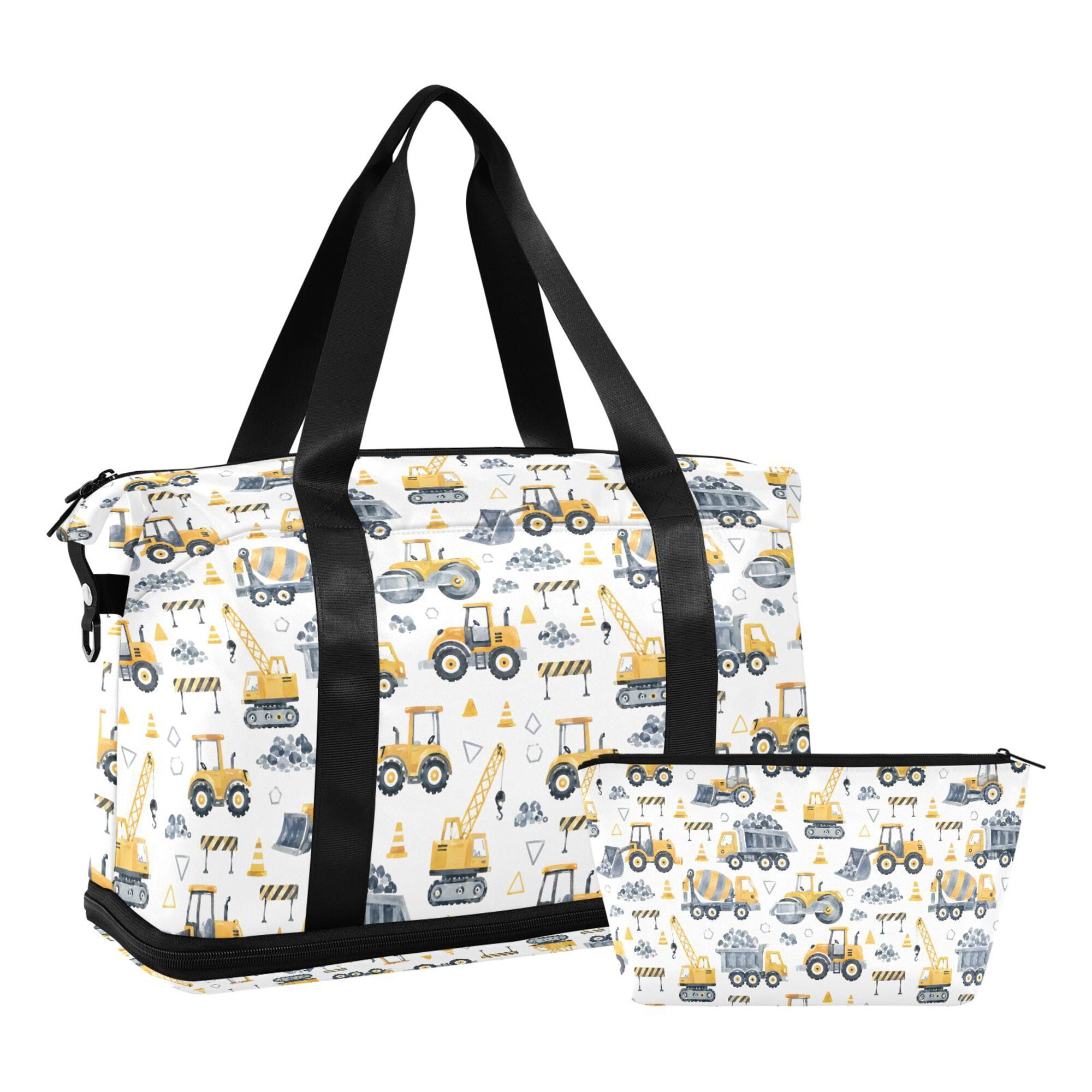 FORMRS Travel Duffel Bag with Shoes Compartment Expandable Carry-on ...