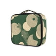 thumbnail image 1 of FORMRS Travel Makeup Bag Large Capacity Train Case Cosmetic Organizer with Adjustable Dividers, Beige Abstract, 1 of 8