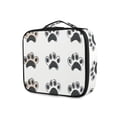 thumbnail image 1 of FORMRS Travel Makeup Bag Large Capacity Train Case Cosmetic Organizer with Adjustable Dividers, Cartoon Cat Paw, 1 of 8