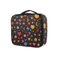 thumbnail image 1 of FORMRS Travel Makeup Bag Large Capacity Train Case Cosmetic Organizer with Adjustable Dividers, Moon Pattern, 1 of 8